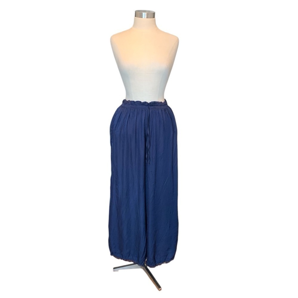 VENTI6 raw edge flair pants